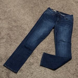 Kut From The Kloth Jeans-Sz 4-Katy Boyfriend Fit-Dark Wash with Fading-EUC